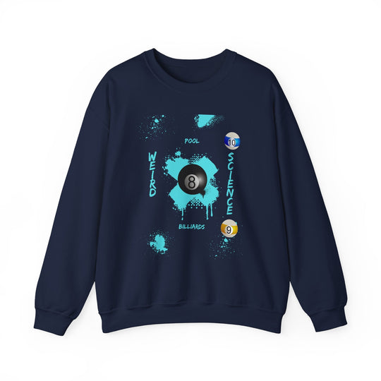 Weird Science - Pool - Billiards - Unisex Crewneck Sweatshirt - BFLY BILLIARDS