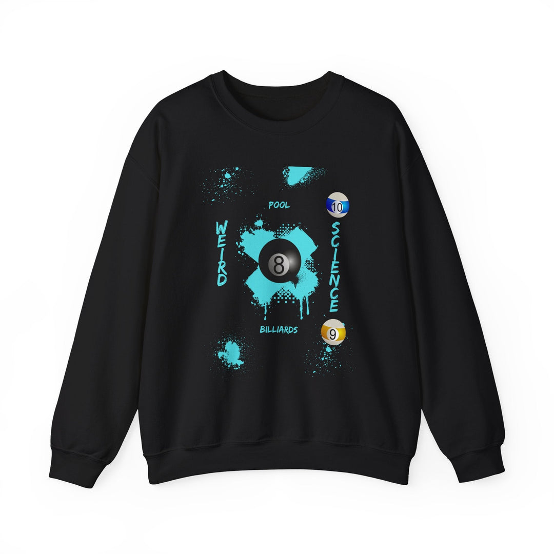 Weird Science - Pool - Billiards - Unisex Crewneck Sweatshirt - BFLY BILLIARDS