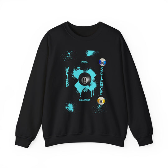 Weird Science - Pool - Billiards - Unisex Crewneck Sweatshirt - BFLY BILLIARDS