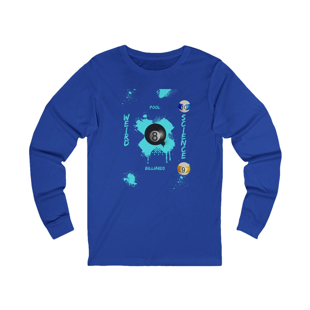 Weird Science - Pool - Billiards - Unisex Long Sleeve Tee - BFLY BILLIARDS