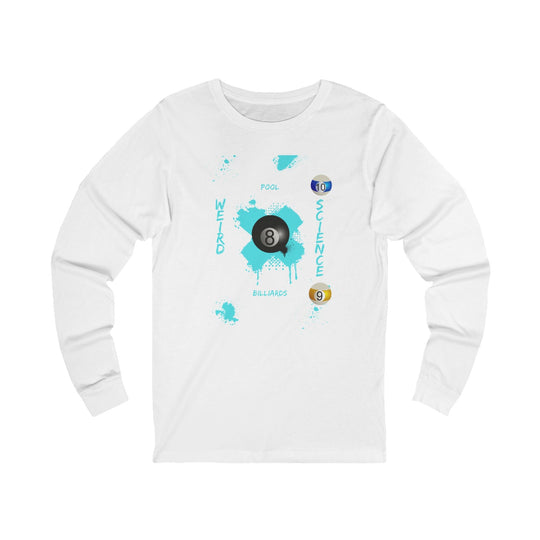 Weird Science - Pool - Billiards - Unisex Long Sleeve Tee - BFLY BILLIARDS