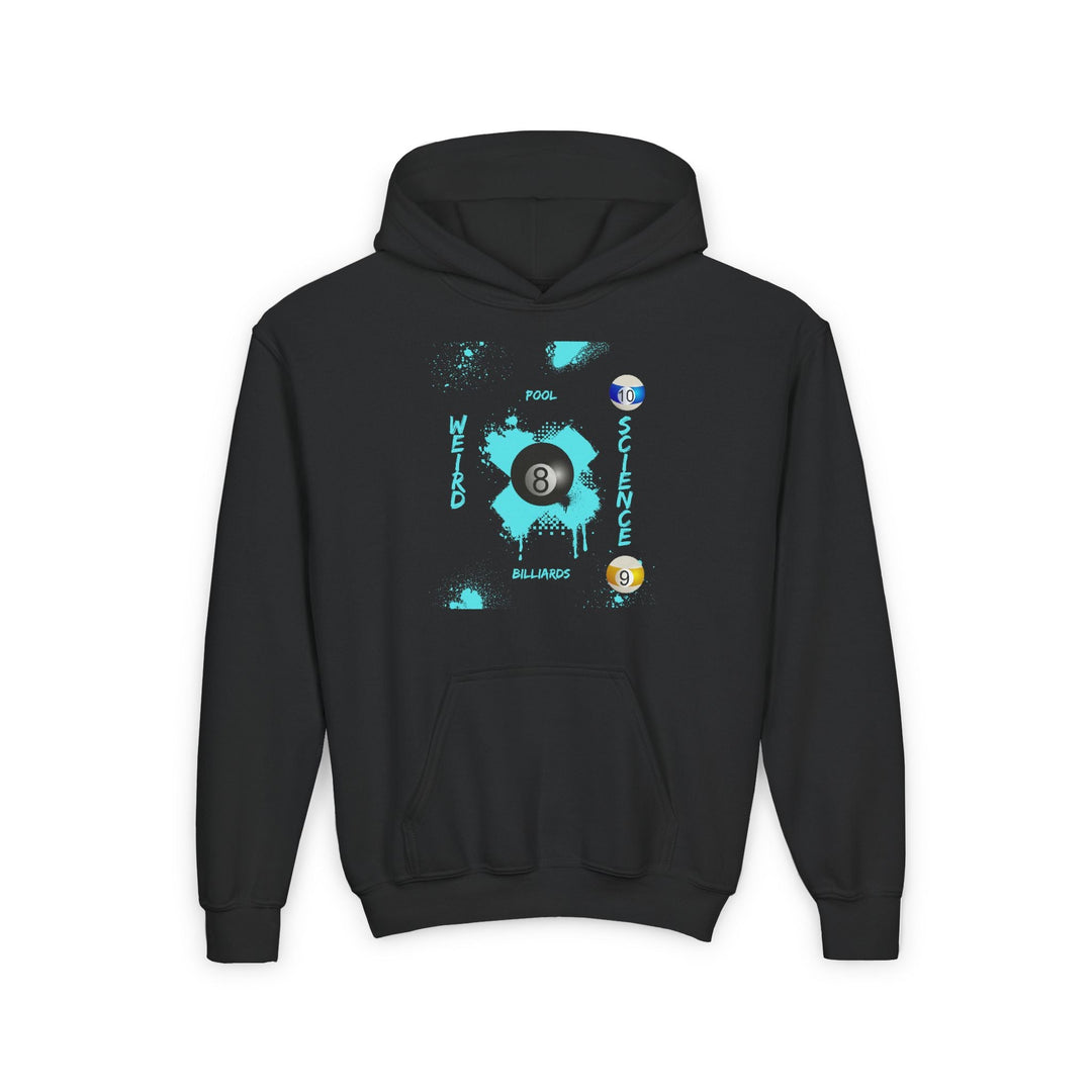 Weird Science - Pool - Billiards - Unisex Youth Pullover Hoodie - BFLY BILLIARDS