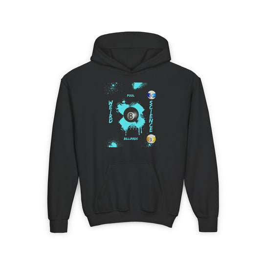 Weird Science - Pool - Billiards - Unisex Youth Pullover Hoodie - BFLY BILLIARDS