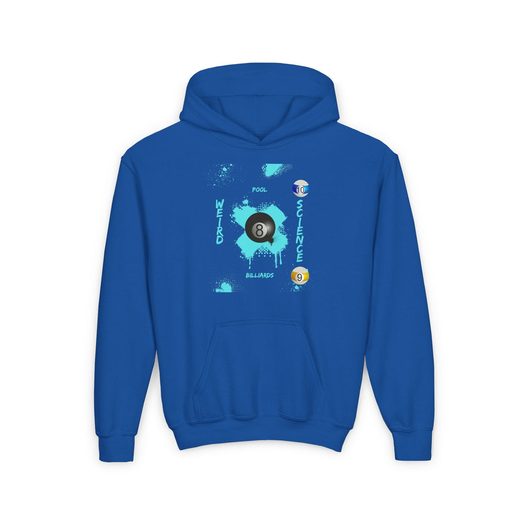 Weird Science - Pool - Billiards - Unisex Youth Pullover Hoodie - BFLY BILLIARDS