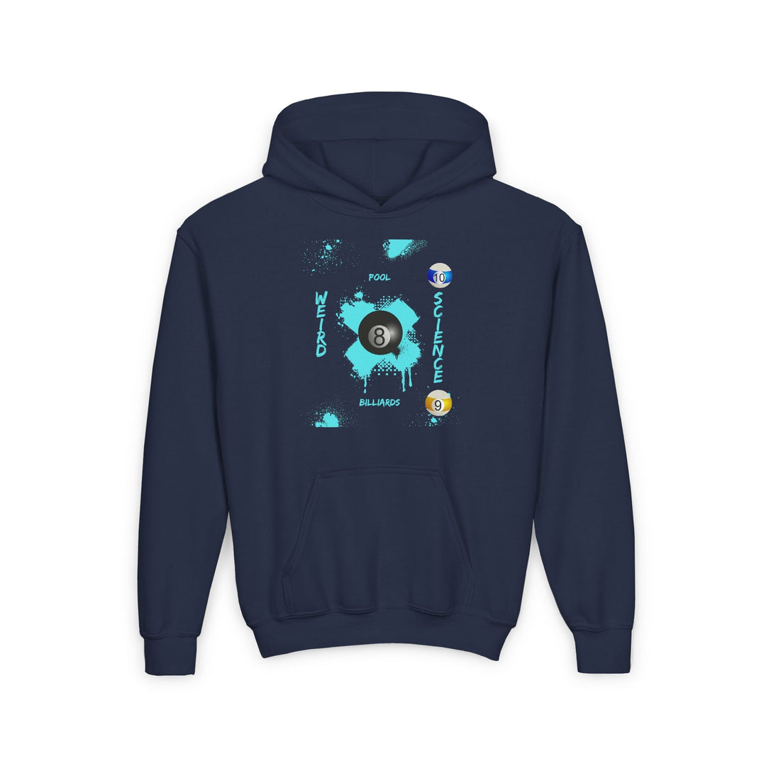 Weird Science - Pool - Billiards - Unisex Youth Pullover Hoodie - BFLY BILLIARDS