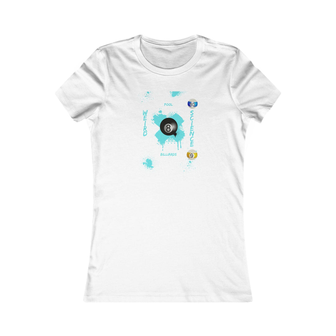 Weird Science - Pool - Billiards - Women's Fitted Tee - BFLY BILLIARDS