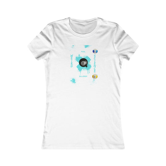 Weird Science - Pool - Billiards - Women's Fitted Tee - BFLY BILLIARDS