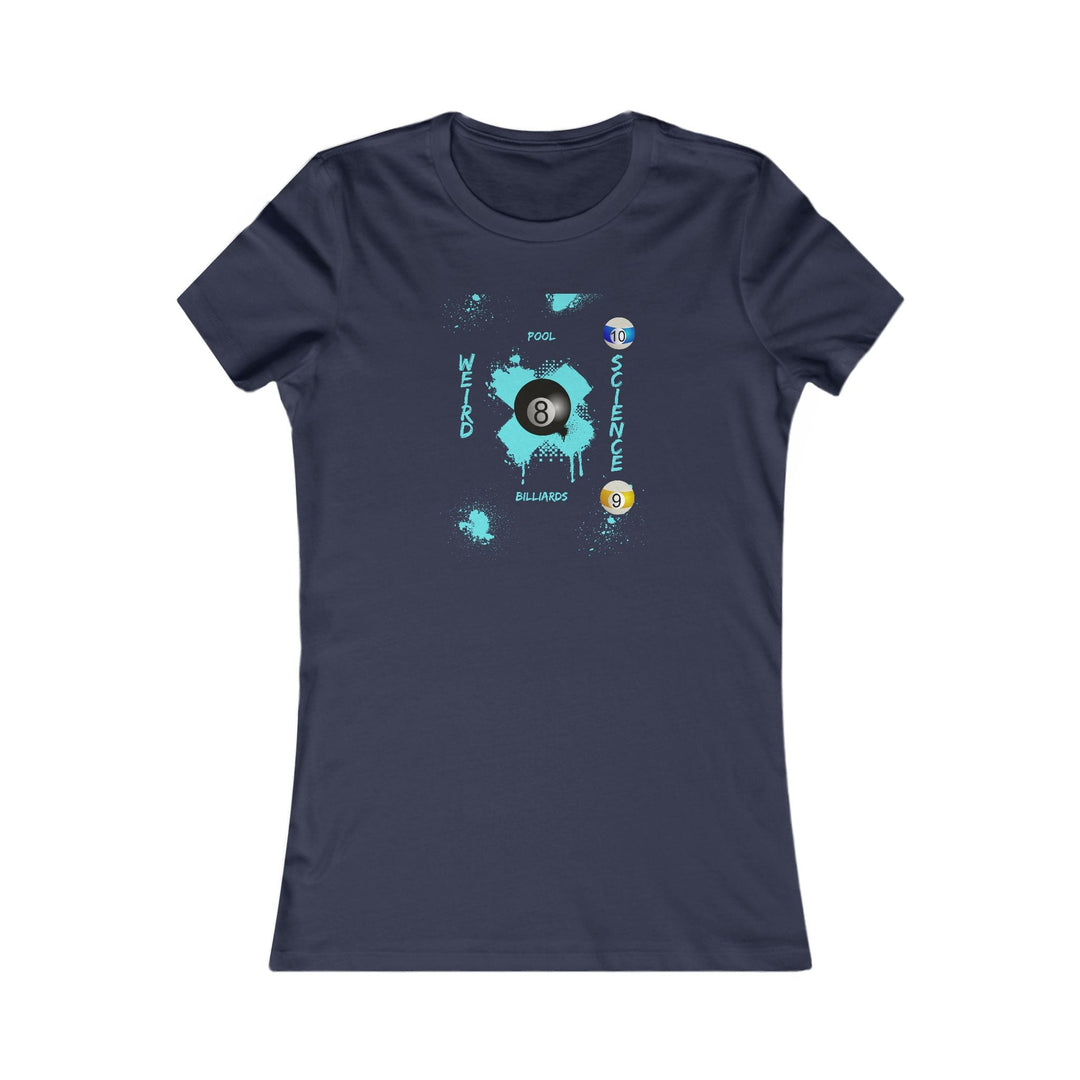 Weird Science - Pool - Billiards - Women's Fitted Tee - BFLY BILLIARDS
