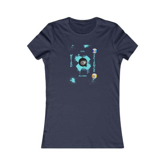 Weird Science - Pool - Billiards - Women's Fitted Tee - BFLY BILLIARDS