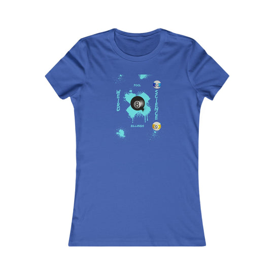 Weird Science - Pool - Billiards - Women's Fitted Tee - BFLY BILLIARDS