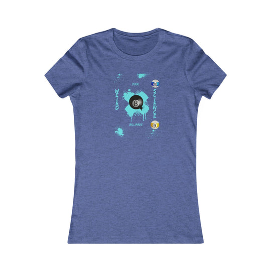Weird Science - Pool - Billiards - Women's Fitted Tee - BFLY BILLIARDS