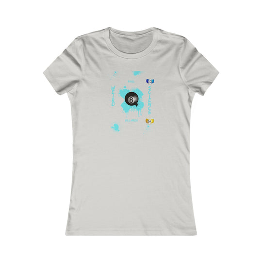 Weird Science - Pool - Billiards - Women's Fitted Tee - BFLY BILLIARDS