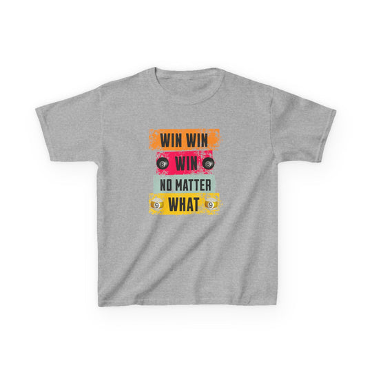 Win Win Win No Matter What - Youth Cotton Tee - BFLY BILLIARDS