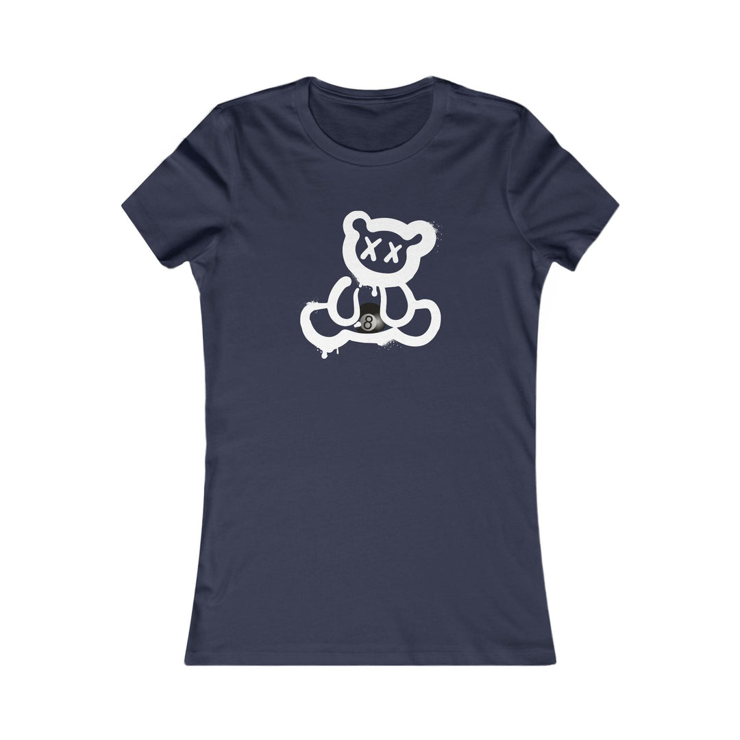 X - Ball Beast - 8 Ball - Women's Fitted Tee - BFLY BILLIARDS