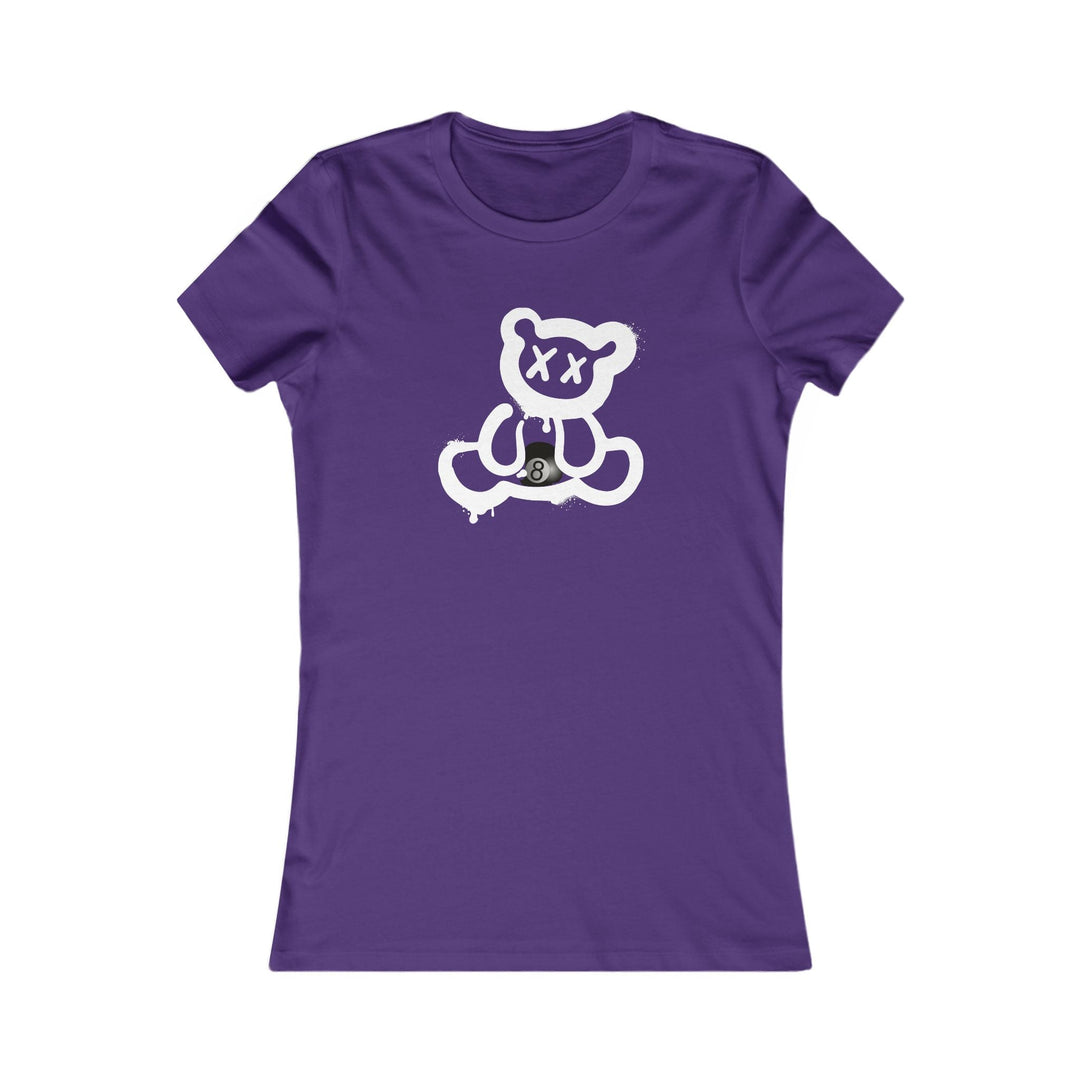 X - Ball Beast - 8 Ball - Women's Fitted Tee - BFLY BILLIARDS