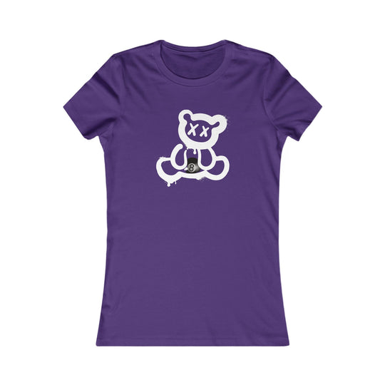 X - Ball Beast - 8 Ball - Women's Fitted Tee - BFLY BILLIARDS