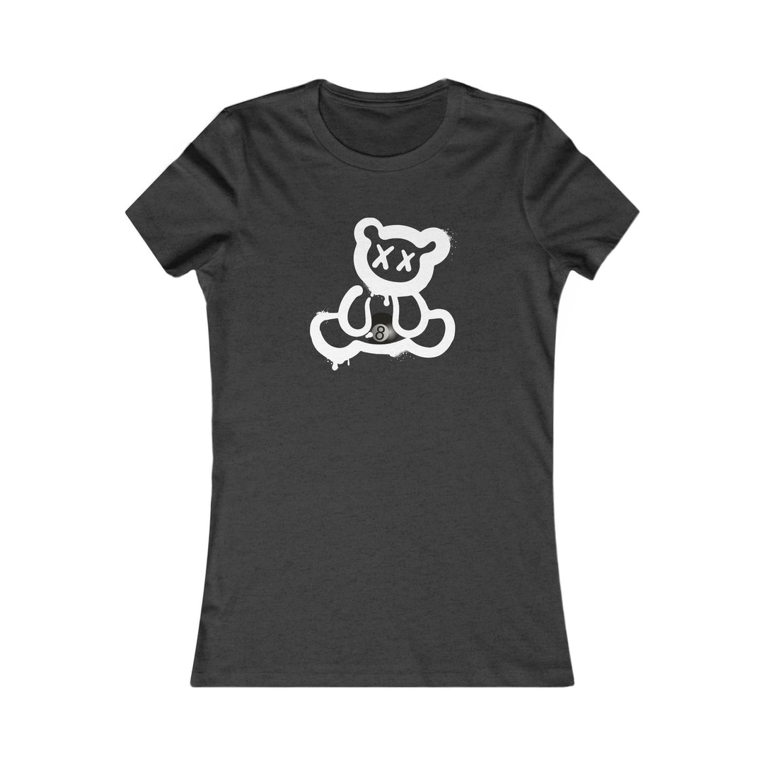 X - Ball Beast - 8 Ball - Women's Fitted Tee - BFLY BILLIARDS